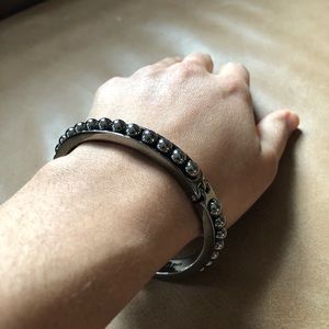 Nine West stud ball bangle bracelet cuff